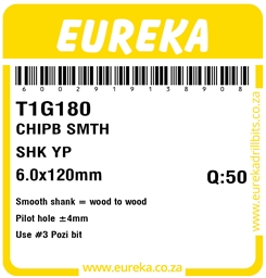 T1G180 - Chipboard Screw -T1G180_Label_T